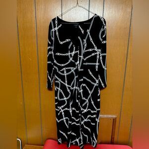 Ann Taylor Factory Size M womens dress 3/4 sleeves